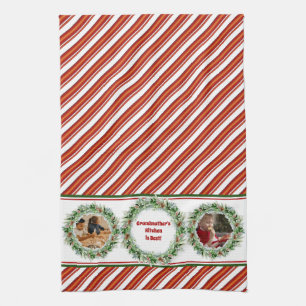 Grandmother's Kitchen is Best Grandkids Photos Towel