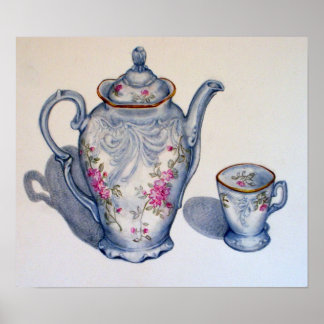 Grandmother's Tea CANVAS PRINT