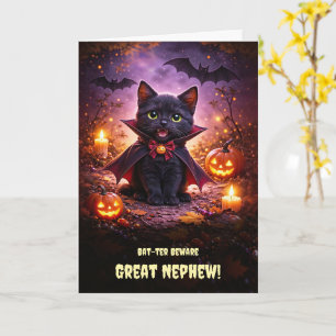 Grandnephew or Great Nephew Happy Halloween  Card