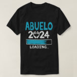 Grandpa 2024 Loading New Grandfather Grandpa to be T-Shirt<br><div class="desc">A funny design that says "Grandpa 2024 Loading" for proud new grandfather or Grandpa to be who is expecting new baby in the family,  to become a New Grandpa in 2024 Wear this to recognize your going to be a sweet and cool Grandad in the entire world!</div>