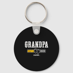 Grandpa 2026 Loading Grandpa Est. 2026, New Grandp Keychain