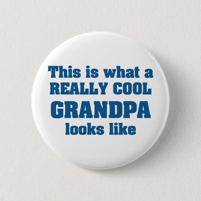 Grandpa 2 Inch Round Button (Front)
