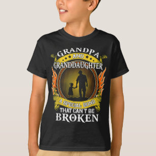 Grandpa and Granddaughter special bond that can't  T-Shirt