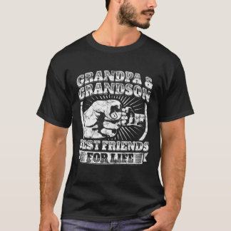 Grandpa And Grandson Gift Family Grandad Fist Bump T-Shirt