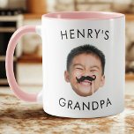 Grandpa Birthday, Baby Face, Mug for Grandpa<br><div class="desc">Grandpa Birthday,  Baby Face,  Mug for Grandpa</div>