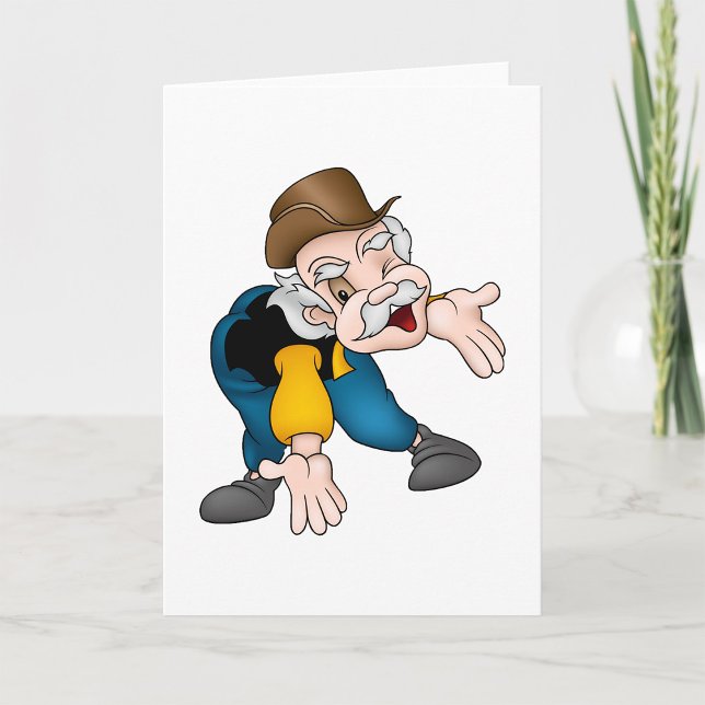 Grandpa Cartes de voeux (Créateur téléchargé)