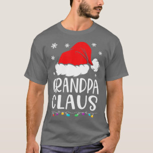 Grandpa Claus Family Matching Grandpa Claus Pajama T-Shirt