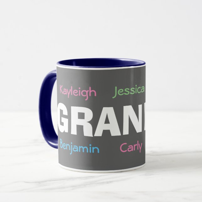 GRANDPA Design Café Mug (Devant gauche)