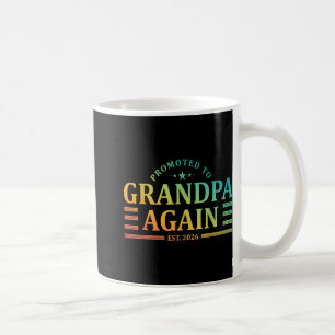 Grandpa Est 2026 First 1st Time Grandpa New Grandf Coffee Mug