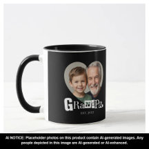 Grandpa Established Photo Gift For Grandfather