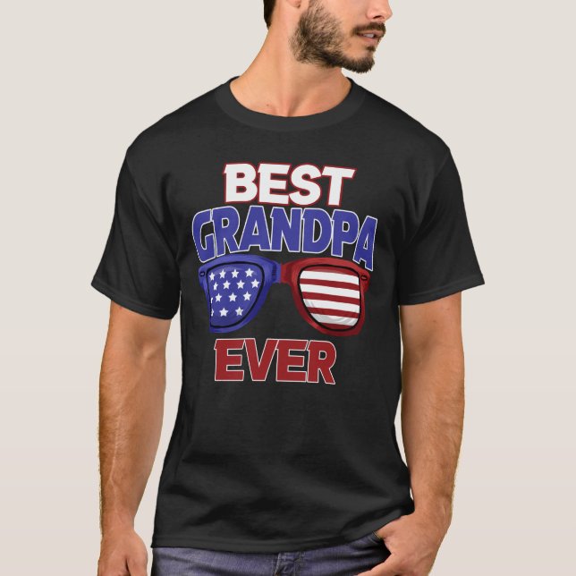 grandpa fathers day gift, grandpa christmas gift,  T-Shirt (Front)
