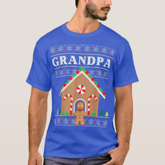 Grandpa Funny Christmas Ugly Sweater Gingerbread X