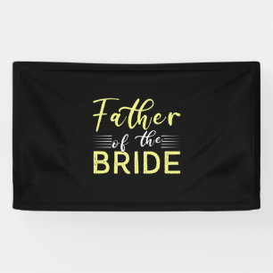 Grandpa Gift Father Of The Bride Banner