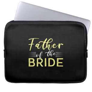 Grandpa Gift Father Of The Bride Laptop Sleeve