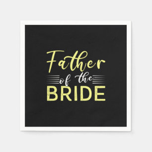 Grandpa Gift   Father Of The Bride Napkin