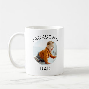 Grandpa Gift Personalized Baby Face For Grandpa  Coffee Mug