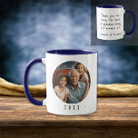 Grandpa Grandchildren Photo Message Coffee  Mug<br><div class="desc">Looking for the perfect gift to show your appreciation for a wonderful grandfather or grandpa? Look no further than this elegant coffee mug, sure to become a treasured family keepsake for years to come. Featuring a simple yet trendy script typography, this mug is perfect for celebrating Grandparent's Day, father's day,...</div>