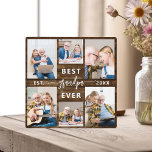 Grandpa Grandchildren Wood Photo Collage Plaque<br><div class="desc">Celebrate the special bond between Papa and his grandchildren with our "Papa Grandfather Grandchildren Photo Collage" plaque. This personalized plaque beautifully showcases a collection of cherished photos, capturing precious moments and memories shared between Papa and his beloved grandchildren. The heartfelt title "Papa" prominently displayed adds a touch of warmth and...</div>