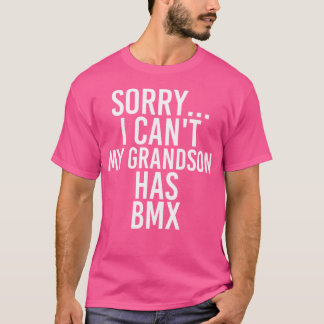 Grandpa Grandma My Grandson Has Bmx T-Shirt