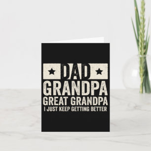 Grandpa Great Grandpa Father39s Day Shirt From Gra Card
