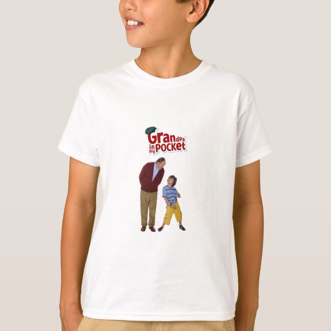 Grandpa in My Pocket - Grandpa and Jason T-Shirt (Front)