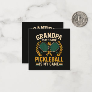 Grandpa Is My Name Card
