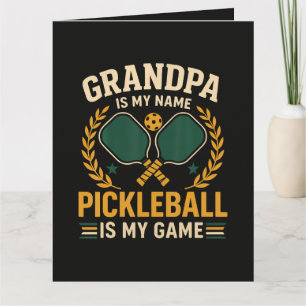 Grandpa Is My Name Card