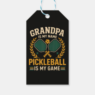 Grandpa Is My Name Gift Tags