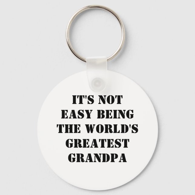 Grandpa Keychain (Front)