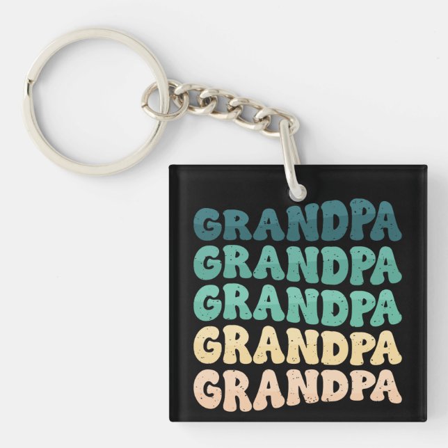 Grandpa. Keychain (Front)