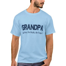 Grandpa Man Myth Legend t-shirt