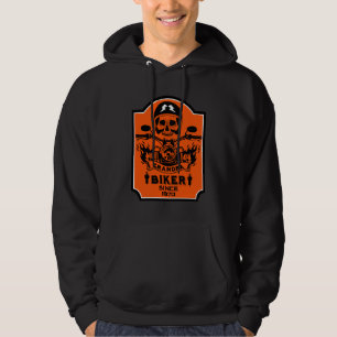 Grandpa Motorbike Rider Hoodie