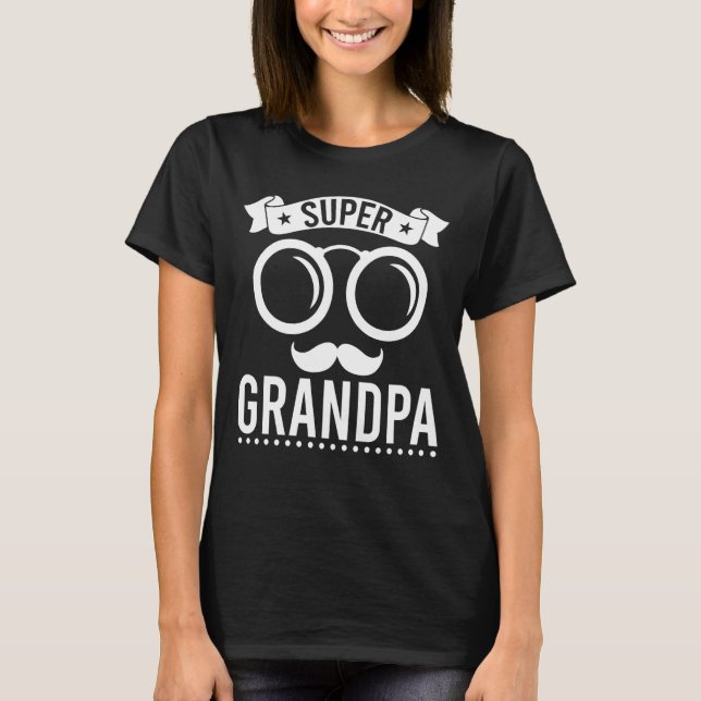 Grandpa Niece Grandchildren For The Best Grandfath T-Shirt (Front)