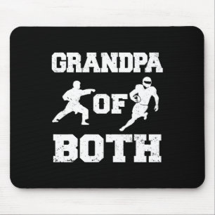 Grandpa Of Both Funny Footll And Karate Grandpa Mouse Pad