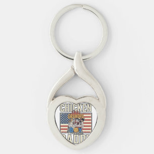 Grandpa of the Birthday Boy Cookie Milk Shirt Desi Keychain