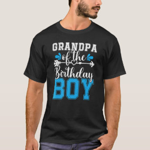 Grandpa Of The Birthday Boy Family Love Celebratio T-Shirt
