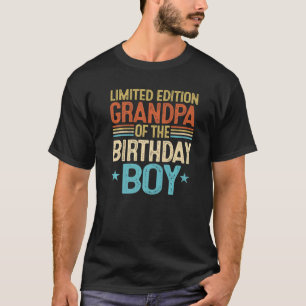 Grandpa Of The Birthday Boy Pop Pop T-Shirt