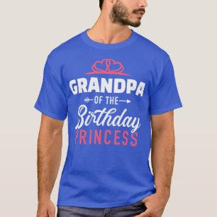 Grandpa of the birthday girl princess T-Shirt