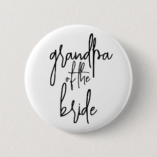 Grandpa of the bride Button