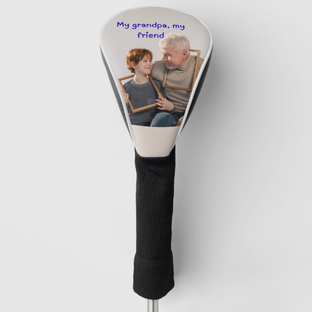 Grandpa Personalized Golf Head Cover (Front)