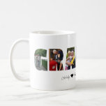 Grandpa Photo Collage Mug with 7 Photos<br><div class="desc">This is a photo collage mug that spells out the word GRANDPA along with a custom message. This is the perfect gift for any grandpa for father's day,  his birthday or Christmas.</div>