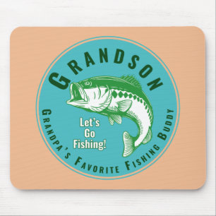Grandpa’s Favorite Fishing Buddy Mouse Pad