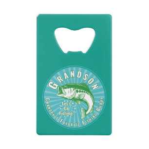 Grandpa’s Favourite Fishing Buddy Credit Card Bottle Opener