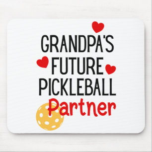 Grandpa S Future Ckleball Partner Granhild Toddler Mouse Pad