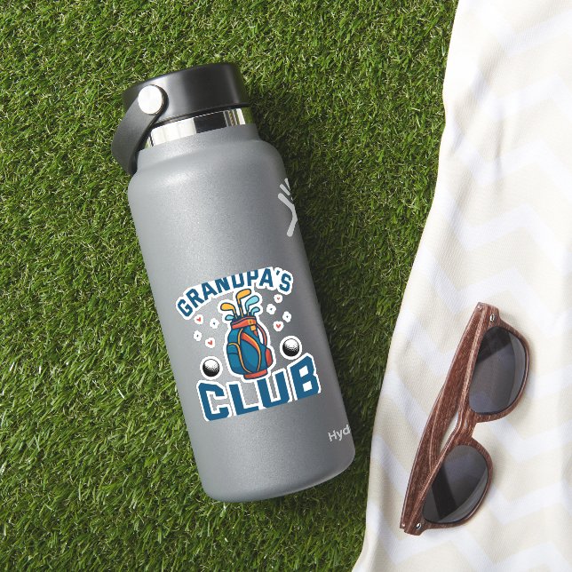 Grandpa’s Golf Club Gift Funny (HydroFlask Insitu)