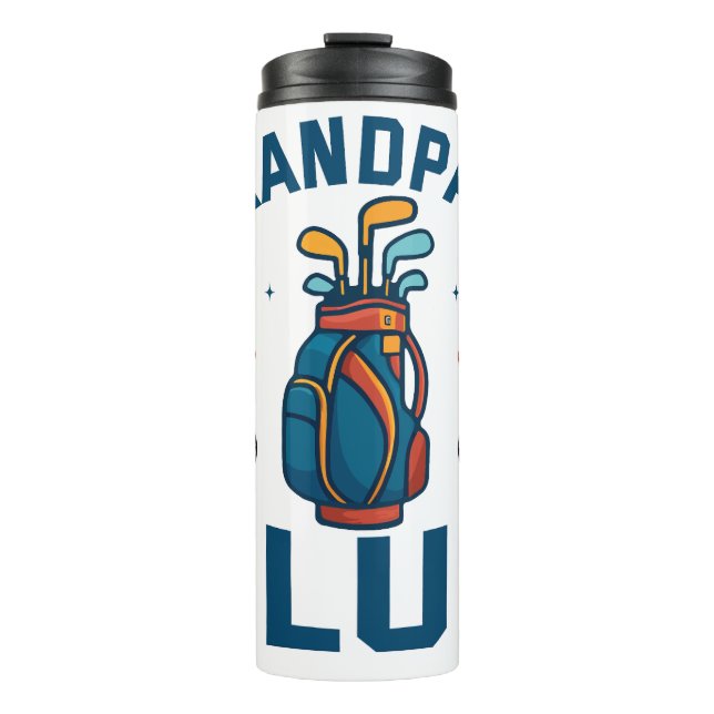 Grandpa’s Golf Club Gift Funny Thermal Tumbler (Front)
