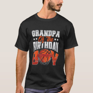 Grandpa Sketll Birthday Boy Family Ller B-day Part T-Shirt