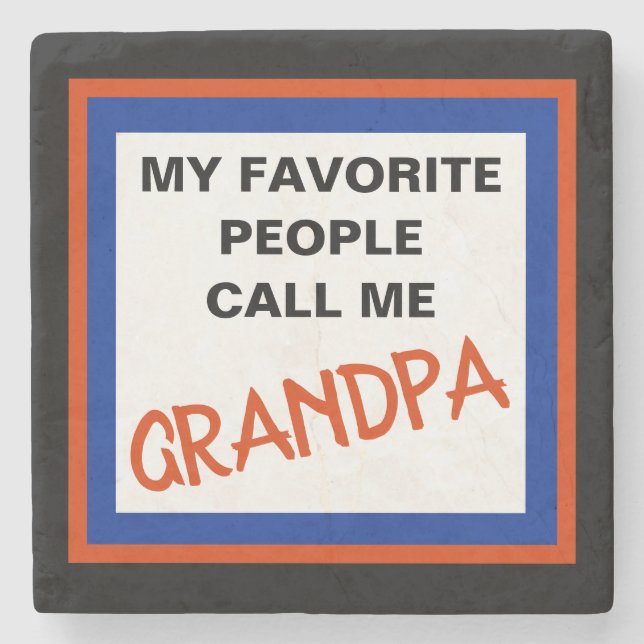 GRANDPA STONE COASTER (Front)