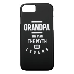 Grandpa The Man The Myth The Legend Case-Mate iPhone Case