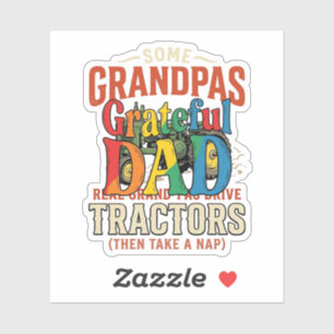 Grandpa Tractor Vintage Farm Nap Shirt Design_1